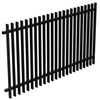 Guarda-corpo tubular de alumínio para cercas de piscina